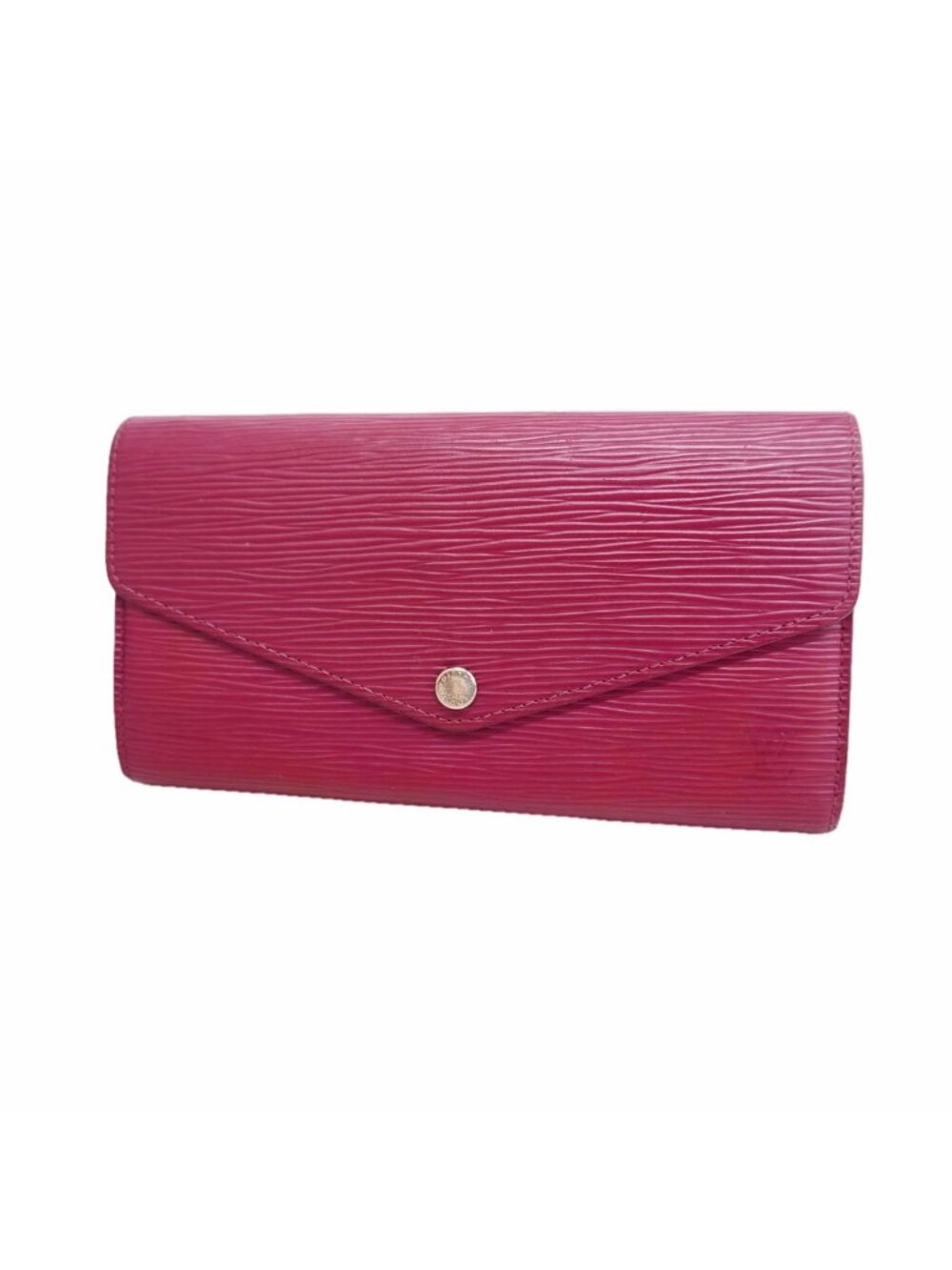 Louis Vuitton Wallet Epi Portefeuille Sarah Fuchsia